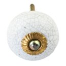 Möbelknauf aus Keramik Shabby Chic - used look -...