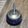Ceramic door knob shabby chic - used look - blue - brown
