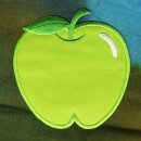 Aufnäher - Apfel - grün - Patch