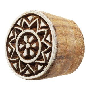 Wooden Stamp - Mandala 06 - 1,5 inch - Stamp made of wood