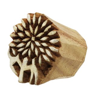Wooden Stamp - Dahlia - 1,3 inch - Stamp made of wood