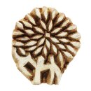 Stempel aus Holz - Dahlie - 3,5 cm - Holzstempel