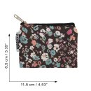 Zip Pouch - Cotton - 3,3 x 4,5 inch - pattern 01