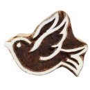 Stempel aus Holz - Vogel - links - 5 cm - Holzstempel