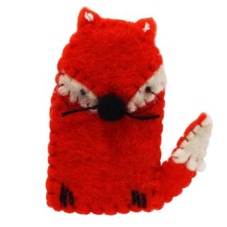 Felt Finger Puppet - Fox