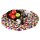 Felt Coaster - Felt balls - Coasters for drinks - multicoloured - round