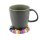 Felt Coaster - Felt balls - Coasters for drinks - multicoloured - round