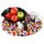 Felt Coaster - Felt balls - Coasters for drinks - multicoloured - round