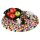 Felt Coaster - Felt balls - Coasters for drinks - multicoloured - round