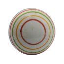 Möbelknauf aus Keramik Shabby Chic - Streifen - bunt