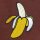 Aufnäher - Banane - Patch