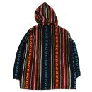 Childrens Jacket - Poncho - Ethnic Look - Cotton - blue
