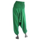 Harem Pants - Aladin Pants - Model 01 - plain forest green