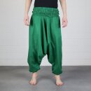 Harem Pants - Aladin Pants - Model 01 - plain forest green