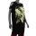 Tank Top with Cut Outs - Mini Dress - Skull - Indian Chief - black