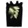 Tank Top with Cut Outs - Mini Dress - Skull - Indian Chief - black