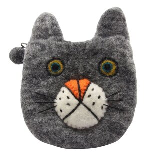 Felt Pouch - Cat