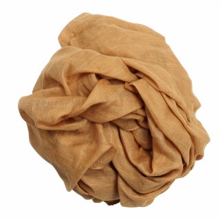 Baumwolltuch - braun - hellbraun - quadratisches Tuch