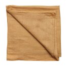 Cotton scarf - brown - light - squared kerchief