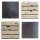 Magnet aus Travertin 4,8x4,8 cm - Vintage Look - Modell 35