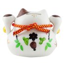 Savings box - porcelain - Lucky cat - Maneki-Neko - Model 01