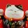 Savings box - porcelain - Lucky cat - Maneki-Neko - Model 03