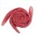 Baumwolltuch - rot - himberrot - Melange-Look - quadratisches Tuch