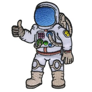Aufnäher - Astronaut - Daumen hoch - Patch
