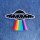Patch - UFO with rainbow