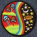 Aufnäher - Mushrooms and Universe 02 - Patch