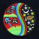 Aufnäher - Mushrooms and Universe 02 - Patch