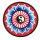 Patch - Yin Yang flower