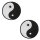 Aufnäher - Yin Yang klein 2er Set - Patch