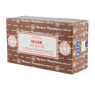 Räucherstäbchen - Satya - Musk - Moschus - indische Duftmischung
