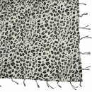 Cotton Scarf - animal patterns - model 06 - squared kerchief