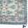 Silk scarf with tassels - 100x100 cm - pink-gray-blue