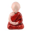Blechspielzeug - Betender Mönch - Meditierender Buddha - Wackelkopf