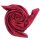 Cotton scarf fine & tightly woven - bordeaux - squared kerchief