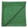 Cotton scarf fine & tightly woven - dark green - squared kerchief