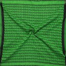 Kufiya - black - green-luminous green - Shemagh - Arafat scarf