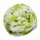 Baumwolltuch - Sterne 8 cm weiß - grün-hell - quadratisches Tuch