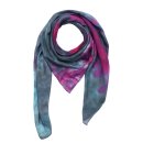 Cotton Scarf - Allover - tie dye - squared kerchief