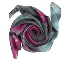Cotton Scarf - Allover - tie dye - squared kerchief