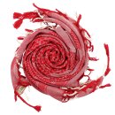 Palituch - Peshtemal-Webung - rot - Kufiya PLO Tuch
