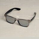 Freak Scene Sunglasses black transparent - M - silver...