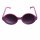 Retro Sonnenbrille - 60s-Stil - rosa
