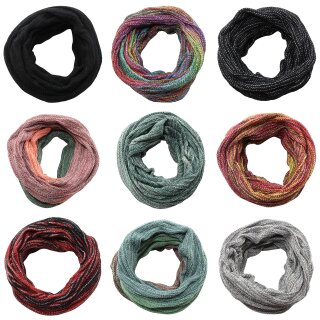 Tube scarf - loop scarf - 66 cm - different colours