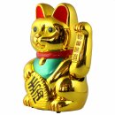 Lucky cat - Maneki Neko - Waving cat - 30 cm - gold