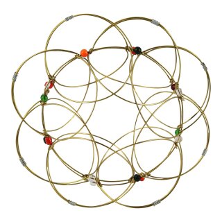 4D Mandala - dekoratives Drahtgeflecht -...