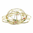 4D Mandala - dekoratives Drahtgeflecht - Entspannungsspiel - Lebensblume